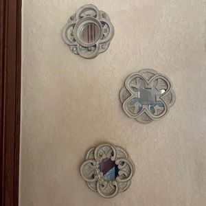 Decorative mirrors (set of 3)